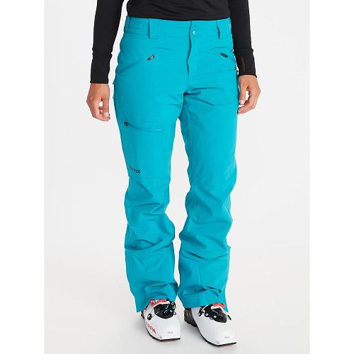 Marmot Refuge Ski Pants For Womens Blue KJA967324